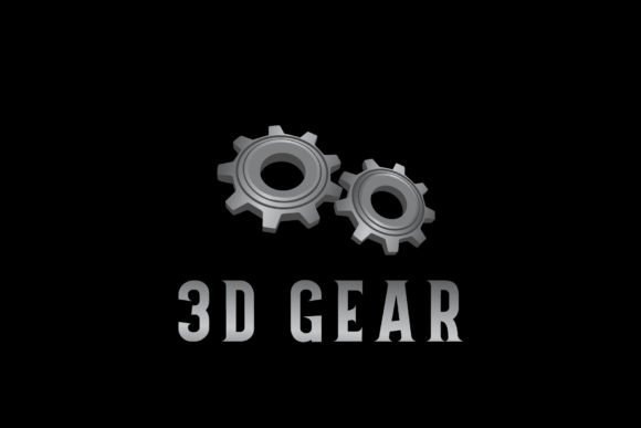 3D Gear Logo Design: A Versatile and Professional Branding Tool