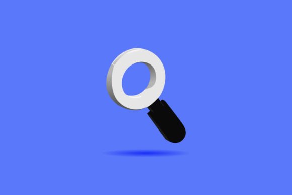 3D Magnifying Glass Design Vector: A Versatile Creative Asset