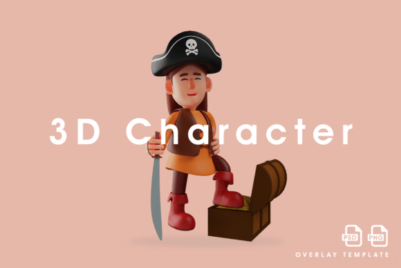 3D Pirate Character Design Treasure Box: A Gateway to Creative Possibilities