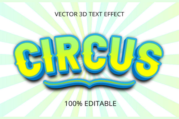 Circus 3D Text Effect Design: A Powerful Tool for Creative Workflows