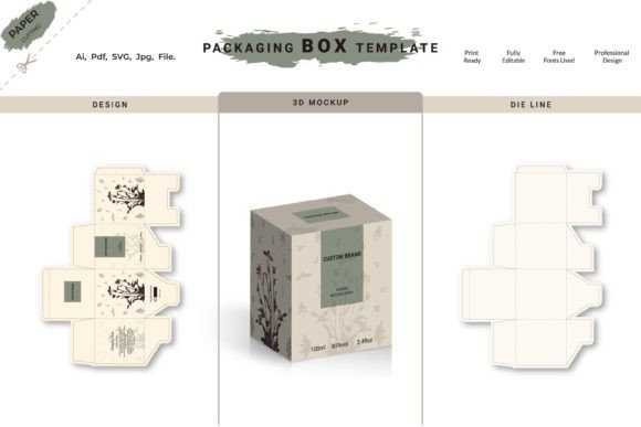 Everything You Need to Know About Die-cut 3D Box Template Design