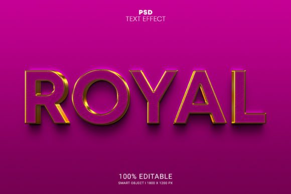 How to Choose the Right Text Effect Design: Evaluating Royal PSD 3D Options