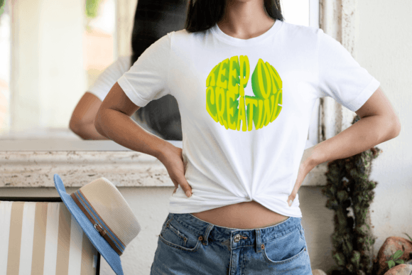 Keep On Creating 3D T-Shirt Design for All Ages