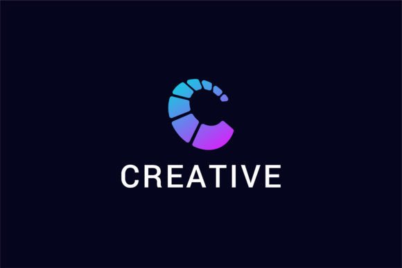 Letter C 3D Business Logo Design: A Modern and Technological Branding Solution