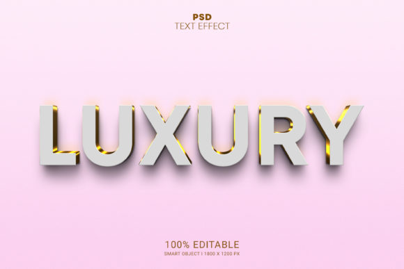 Luxury PSD 3D Text Effect Design: A Professional Tool for Modern Branding and Creativity