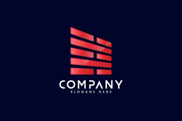 Modern 3D Brick Logo Design: A Powerful Visual Statement for Your Brand